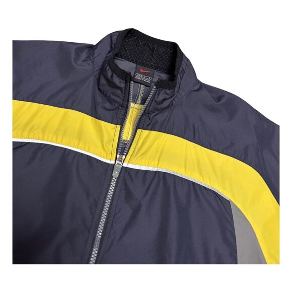 NIKE Vintage Y2K Windbreaker Lightweight Bomber Activewear Jacket Womens Large - Picture 4 of 6